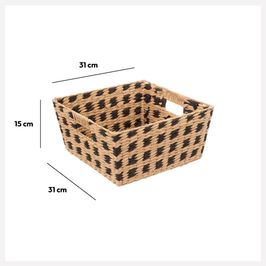 Cesto per biancheria in plastica grigia scandinave da 57 litri - 5five Cesto per biancheria in plastica grigia scandinave da 57 litri - 5five