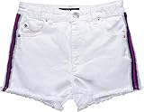  Replay Mädchen SG9594.050.8005201 Shorts, Weiß (White 001), 140 (Herstellergröße: 10A)