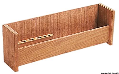 Porte-Instrument Navigation Teck ARC 435x100mm pour console de bateau