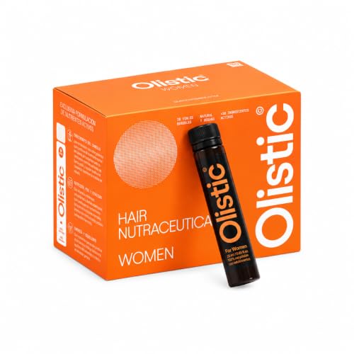 Olistic - WOMEN, Complemento Alimenticio Capilar Mujer, 28 Ampollas