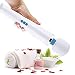 Tucker Cordless Wand Massager With 20 Vibration Patterns, Premium Therapeutic Personal Magic Handheld Massager, Relieve Shoulder and Neck Pain and Exercise Recovery - White
