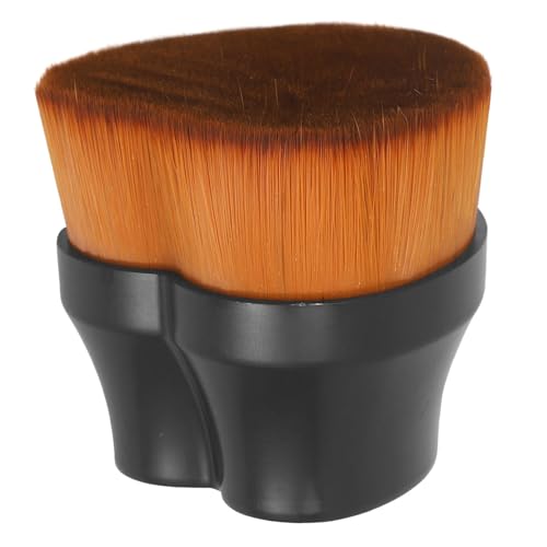 HAPINARY Foundation Brush Short Heart Shaped Makeup Brush Women's Foundation Portable