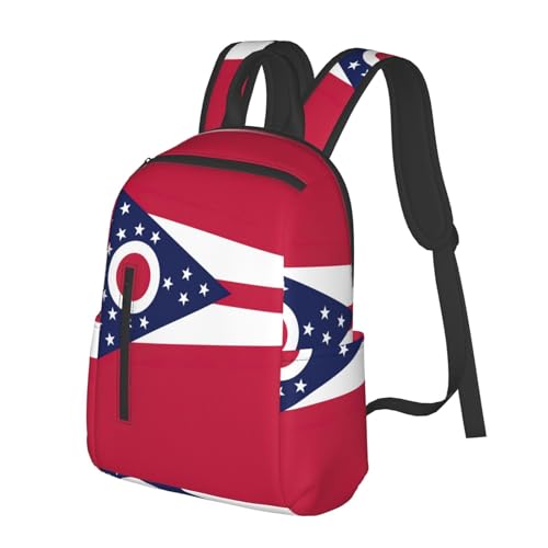 Sac à dos léger Ohio noir multi-usage avec grand compartiment de rangement - 2