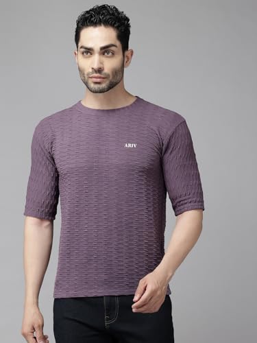 Image of TICOSS Men's Polyester Regular Fit T-Shirt