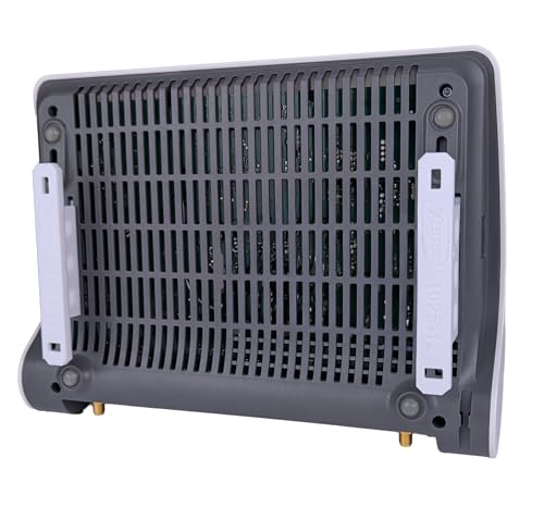 Wandhalterung Fritzbox 7690, 7590 AX, 7530, 7510, 6660, 6890, 6850, 5530 – Fritz Box Halterung – weiß – 2 Stück – platzsparend & stabil – Made in Germany | Xebtec