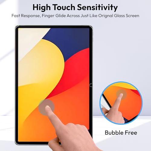 Image of Robustrion Tempered Glass for Moto Pad 60 Pro 12.7 inch 2025 Screen Protector Guard for Motorola Pad 60 Pro 12.7 inch Tablet - 1 Pack