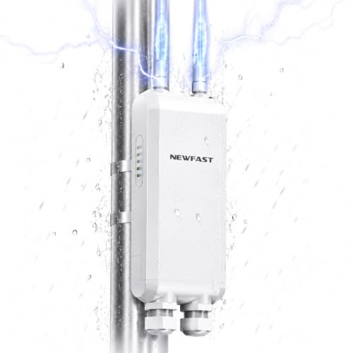 NEWFAST AC1200 Outdoor WiFi Extender Long Range NF-A882, IP66 Weatherproof - image 1