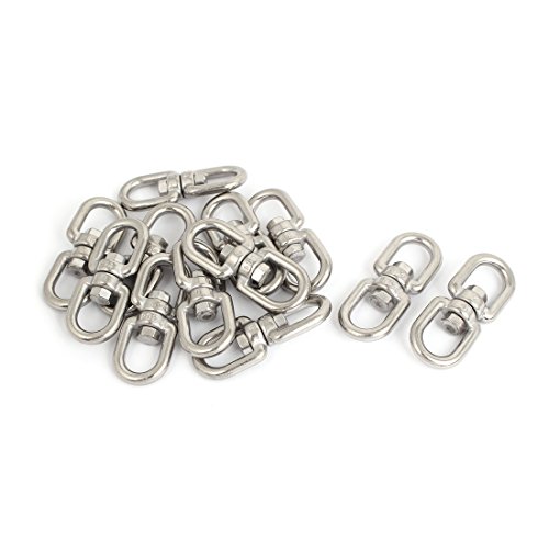 Aexit 6mm Thickness Tool Sets 304 Stainless Steel Double End Chain Swivel Boat Sea Anchor 1000 Volt Tool Sets 12 Pcs