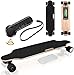 Elektrisches Skateboard Longboard E Komplettboard Elektrisches City Skateboards Elektrolongboard mit Fernbedienung und 250W Motor | Reichweite 10 km, Max. Geschwindigkeit 20km/h