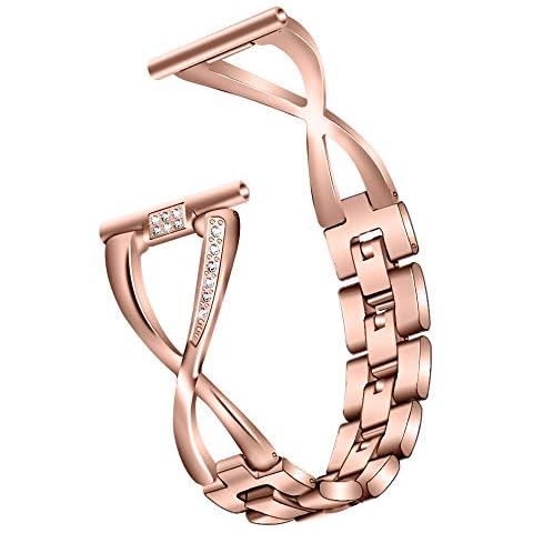 RuenTech Diamond & Stainless Steel Watch Band Cover