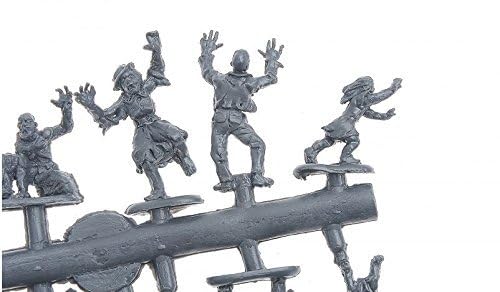 Set de plástico modelo zombies 1/72 Alliance miniatura 4