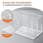 Acrylic Pen Holder for Desk, Pencil Holder for Home, Classroom - Image 4
