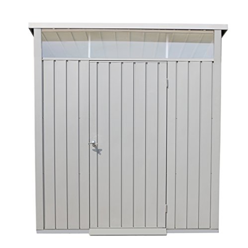 Duramax 41872 6 x 5 FT Palladium Metall Schuppen – Silber – Bild 3