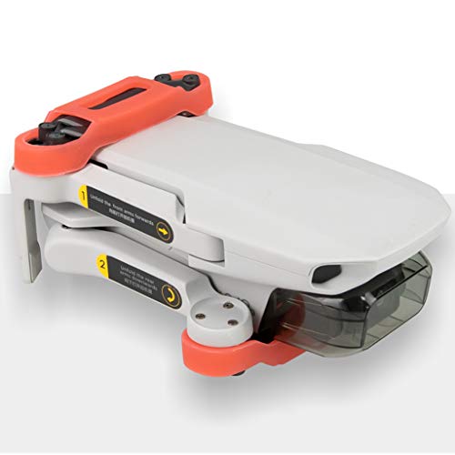 Hensych Silikon Propeller Halter Schutz Stabilisator für Mavic Mini 2 / Mavic Mini Drohne Klinge Fest Requisiten Transport Schutz Schnalle Sanft Startseite Montieren(Grau) – Bild 6