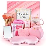Picture of Gifts for Women, 10pcs Unique Birthday Gifts for Women, Mom, Wife, Girlfriend, Sister, Her, Best Friend,Colleague Gift Basket-Pink