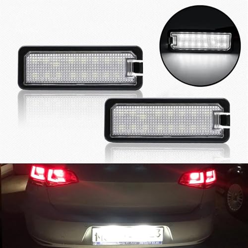 Luces matrícula LED Canbus alta potencia para VW Golf GTI Passat EOS Scirocco 2