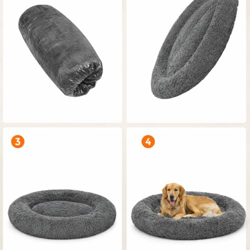 Image of ZEXSAZONE Summer Comfortable Durable Both Sides usable and Washable Pet Bed | Cat Bed | Puppy Bed | Dog Bed | Medium Dog Bed for Cats Puppies (Grey, Extra Large) 110 X 110 X 22cm