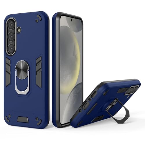 Image of amazon basics Basic Case for Samsung Galaxy S24 Plus 5G (Polycarbonate, Thermoplastic Polyurethane Blue)