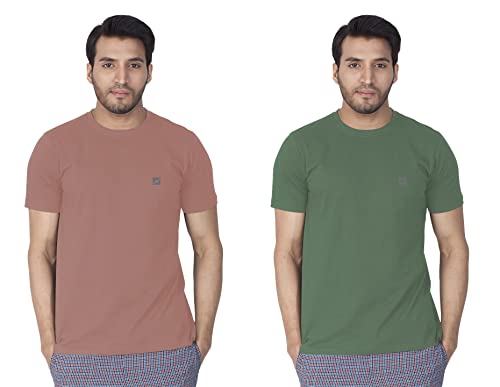 Image of Lux Nitro Pack of 2 Men's Round Neck Tshirt