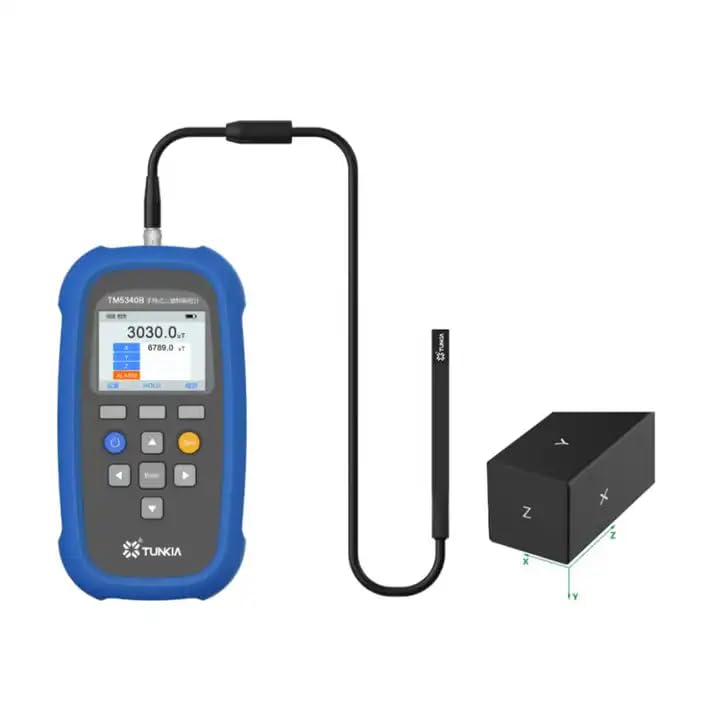 Medidor Digital Portátil Clase 0.5 Magnetómetro AC DC TM5340B miniatura 2