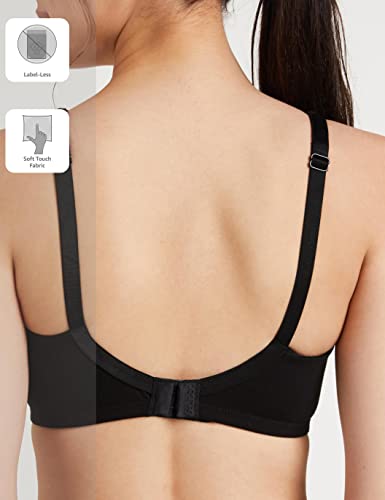 Image of Amazon Brand - Symbol Women's Shaper Bra | Full Coverage | Non Padded |Non Wired | Seamless Cups | Cotton Strech