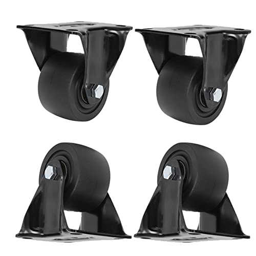Roulettes directionnelles anti-rayures pour chariot de table sans bruit