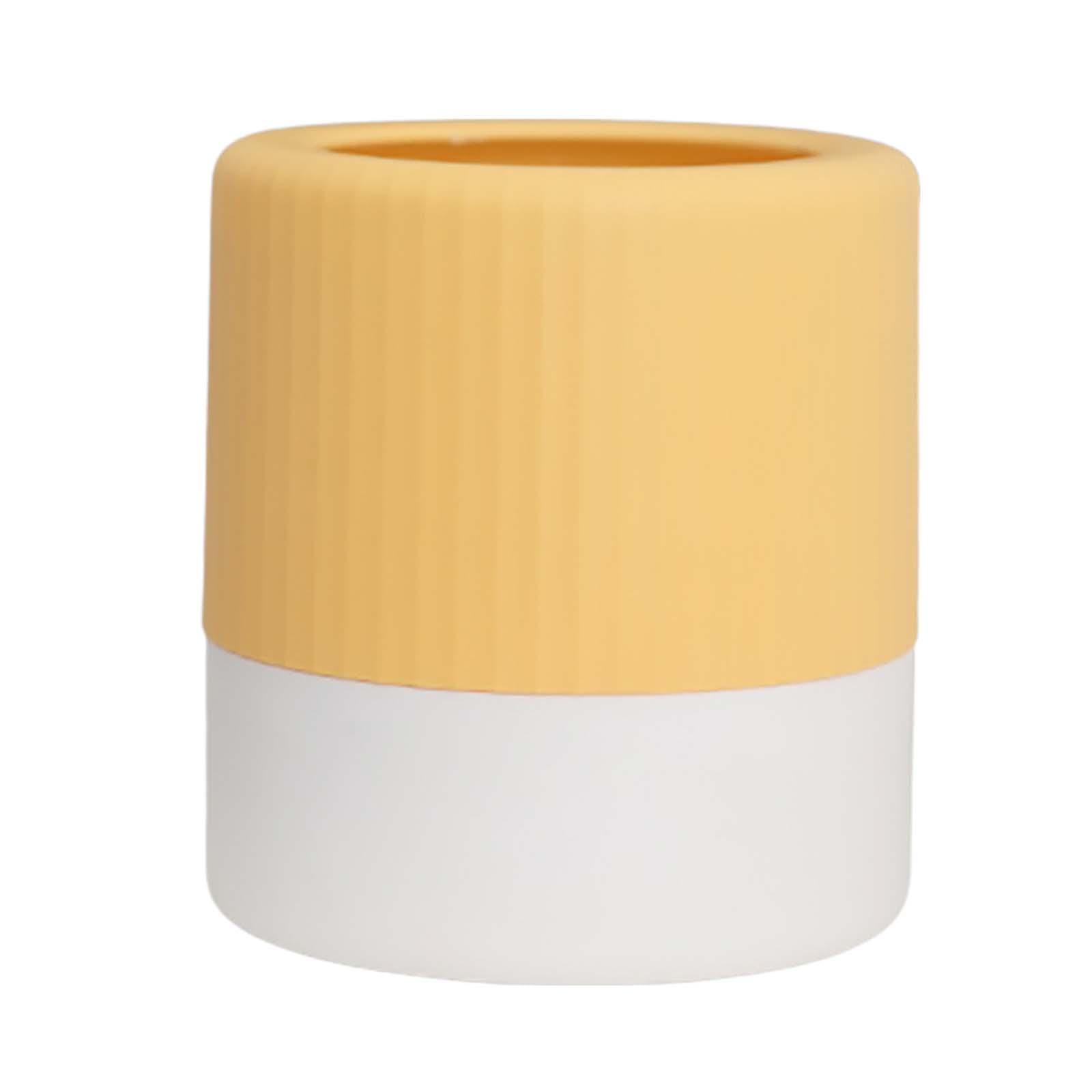Small Garbage Can Table Waste Bin Mini Wastebasket for Table Household Craft Yellow | 1 Desktop Trash Can-image-26