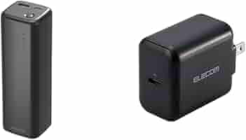 Amazon | 【充電器セット】 エレコム モバイルバッテリー