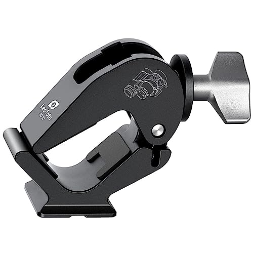 Soporte Leofoto BC-02 para prismáticos con anclaje Arca y rosca de trípode 2