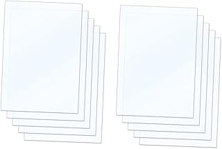 yeacher Folha de filme FEP profissional 200 * 140mm 0,1mm Espessura Filme de liberação transparente para impressora 3D de resina fotônica SLA DLP Acessórios para impressora 3D, 10pcs