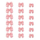 18Pcs Pink Bow Refrigerator Magnets, Cute Fridge Magnets, 3 Size Small Magnets for Whiteboard, Locker Accessories for Girls (1.1inch/2.9cm, 1.3inch/3.4cm, 1.8inch/4.5cm)