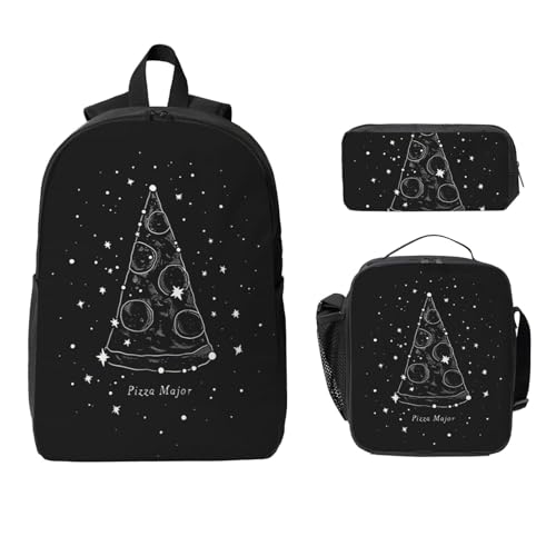 Sac à dos léger avec trousse scolaire et boîte à déjeuner - 2