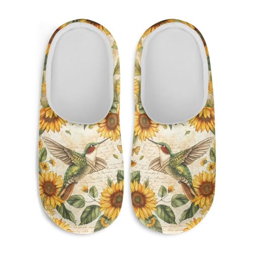 Howilath Fuzzy Slippers Women Non-Slip Closed Toe Slippers with Flannel Upper Casual Winter House Shoes2