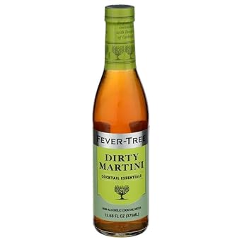 Fever-Tree Cocktail Mixer, Dirty Martini, 6 pack 12.7 fl oz Glass Bottle
