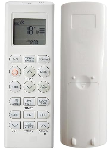 Image of 7-SAT Compatible with Lg AC Remote Original Suitable for Split & Window Model-AC-36I (Come with 2 AAA Batteries)