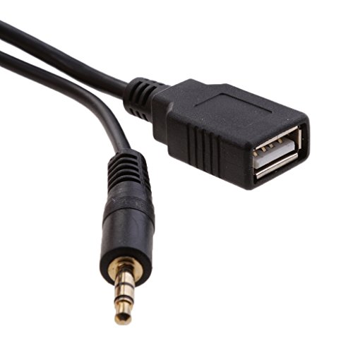 Adaptador USB AUX Reproductor MP3 Audio 6+6 pin para Toyota Rav4 Lexus Es300