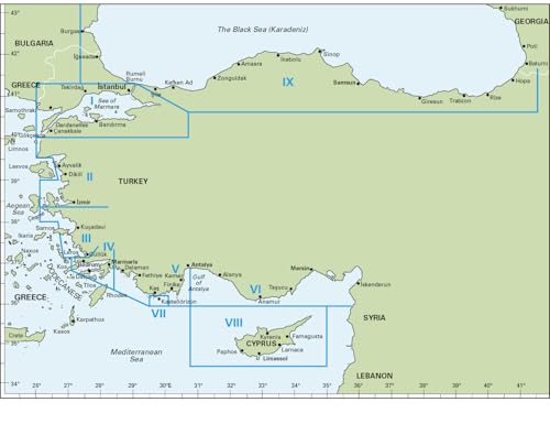 Imray, Laurie, Norie & Wilson Ltd Turkish Waters and Cyprus Pilot