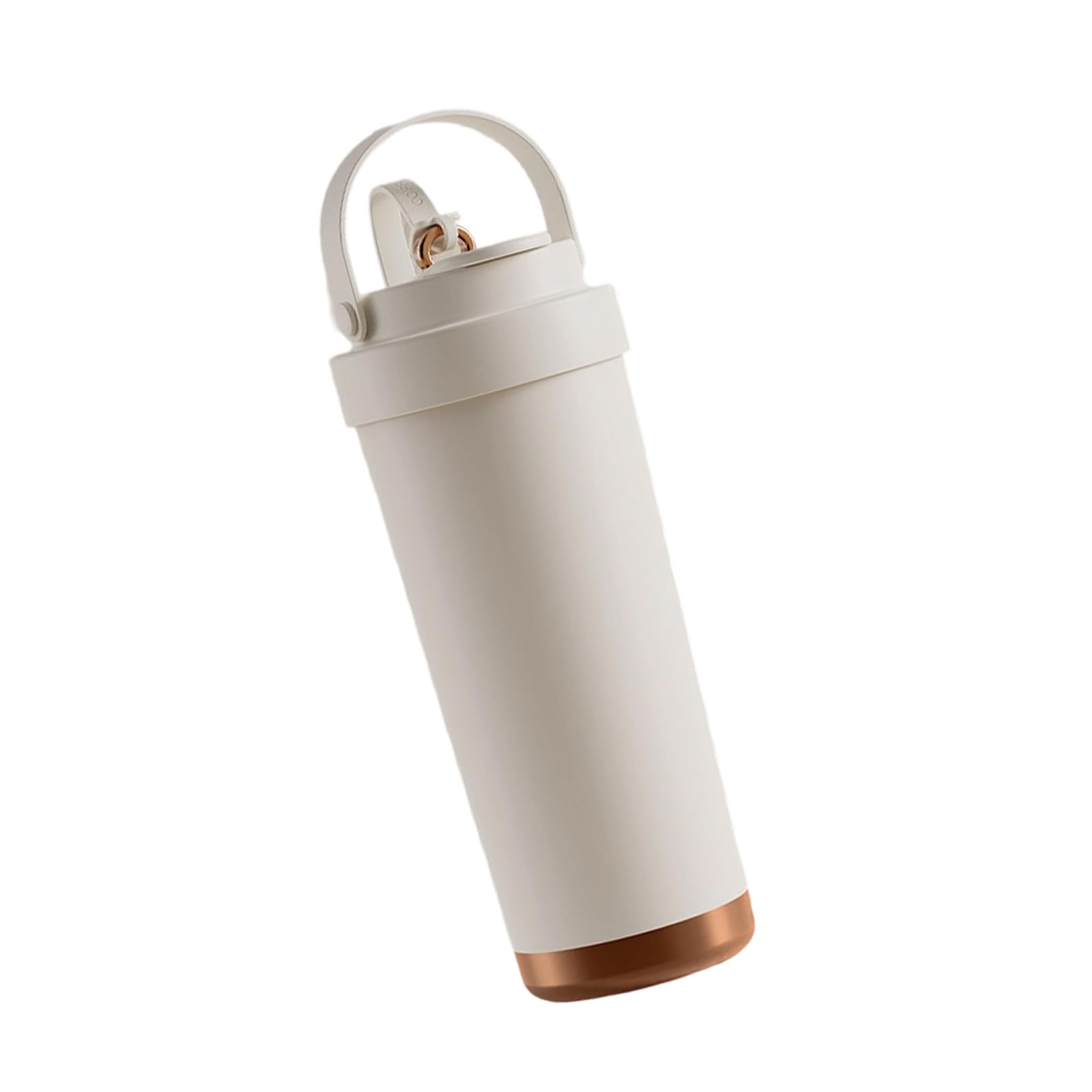 Uqezagpa Stainless Steel Insulated Cup 750ml Ceramic Lined Interior Coffee Mug for Women ' s Leak Proof Drinkware Dishwasher Safe Ceramic Lined Water Bottle