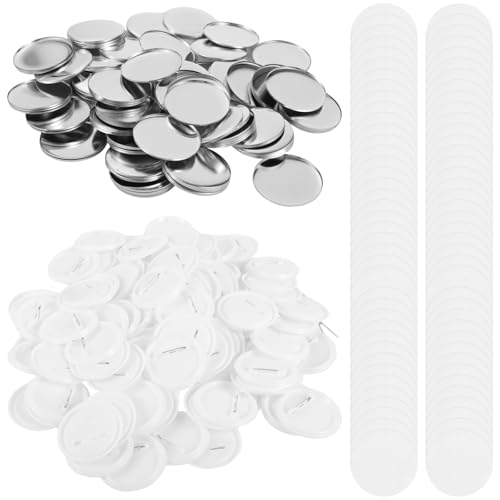 Badges vierges 58 mm de haute qualité avec coques en métal résistant et Mylar