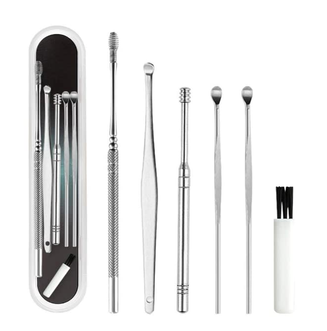 Buy Scheibe Ear Wax Cleaner Resuable Ear Cleaner Tool Set with