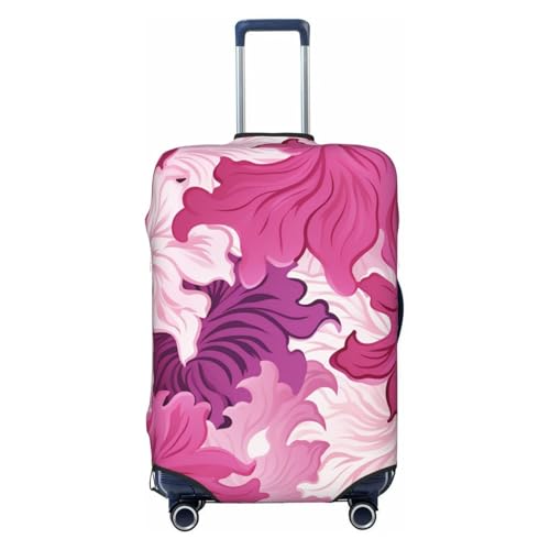 Luggage Cover Travel Suitcase Cover Elastic Suitcase Protector Cover Flower Luggages Protector Anti-Scratch Luggages Decorative Cover for Adult (18-32 inch)