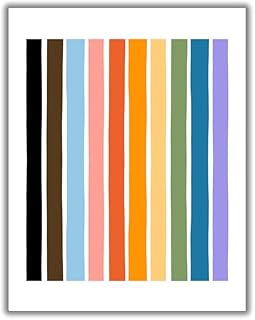 ShopHaven LGBTQ Wall Art, Gay Pride Decor, Queer Lesbian Wall Poster Decor, Rainbow Wall Art, Diversity Artwork, 8x10 Wall...