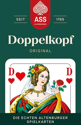 ASS Altenburger FSC Doppelkopf, französisches Bild, in Faltschachtel, White, 95 x 60 x 20 mm – Bild 3