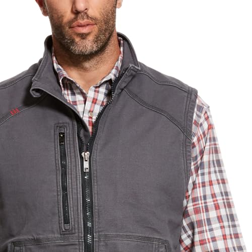 Image of Ariat Men's FR DuraLight Cordura Canvas Vest