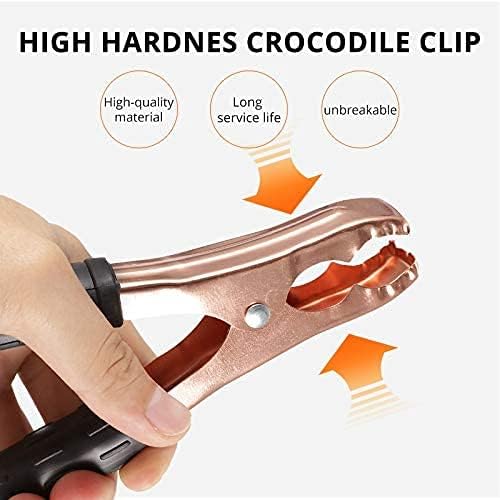 Image of Car Heavy Duty Auto Jumper Cable Battery Booster Wire Clamp with Alligator Wire Emergency Car Battery Charging Booster Cables for car Truck Battery Chargers to Start for Engine (700 AMP, 7ft)