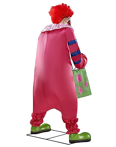 Spirit Halloween Killer Klowns from Outer Space 7.2 Ft Slim Animatronic | Officially Licensed | Decorations | Animated