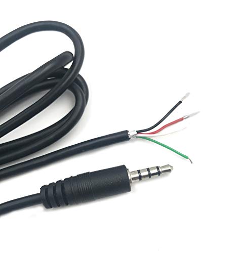 Cable 3.5mm macho a cable abierto, pack 5 unidades miniatura 4