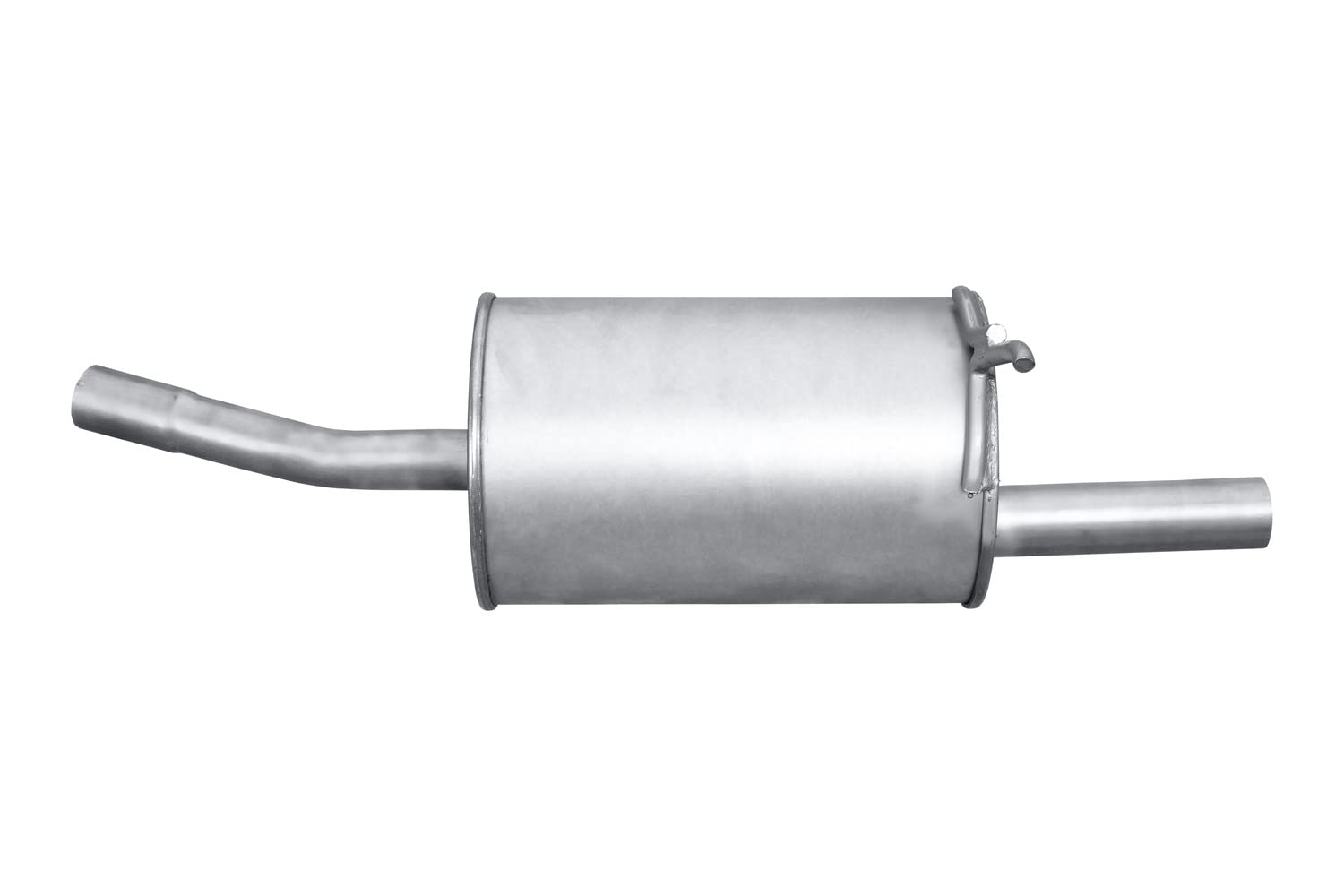 HELLA 8LD 366 028-151 Tłumik końcowy - Easy2Fit® Kit - z tyłu - jednoczęściowy - Komplet z elementami do montażu