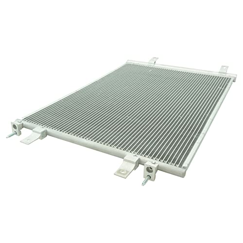 Image of TRQ A /C Condenser and Receiver Drier Assembly Compatible with 11-16 Ford F-250 Super Duty V8 6.2L 11-16 F-350 Super Duty V8 6.2L F-450 V10 6.8L F-550 V10 6.8L