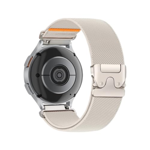 20mm 22mmXgbv͂ɓKSamsung Galaxy Watch 7/FE/6/5/pro/4/Classic/Gear s3 ɓK Huawei GT /2e /3/4/5܂B(Starlight,For 22mm watch ab